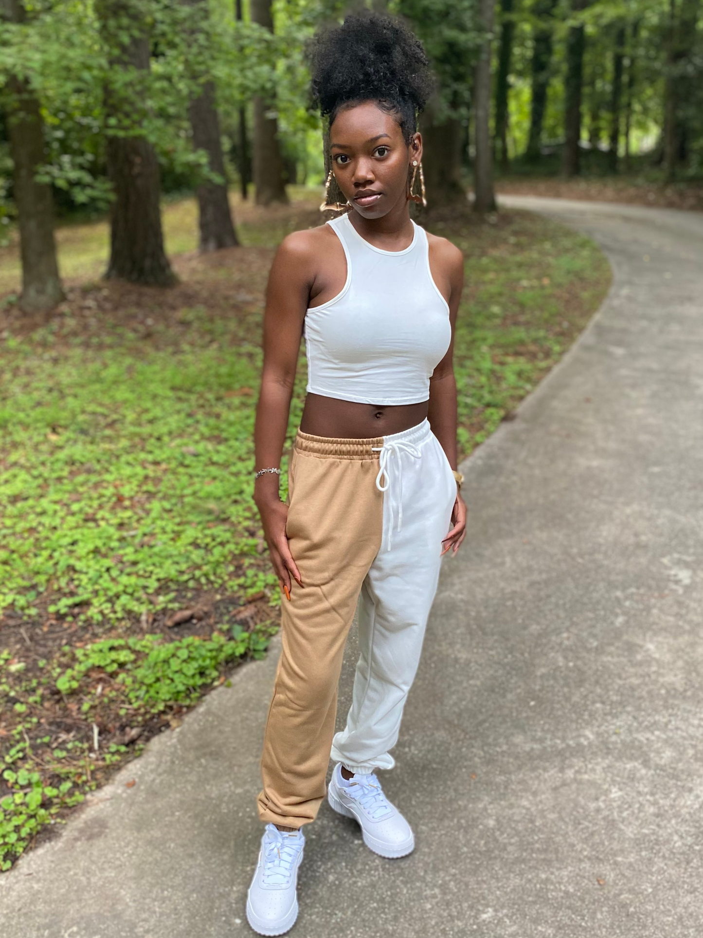 “Color Block Me” Jogger Set