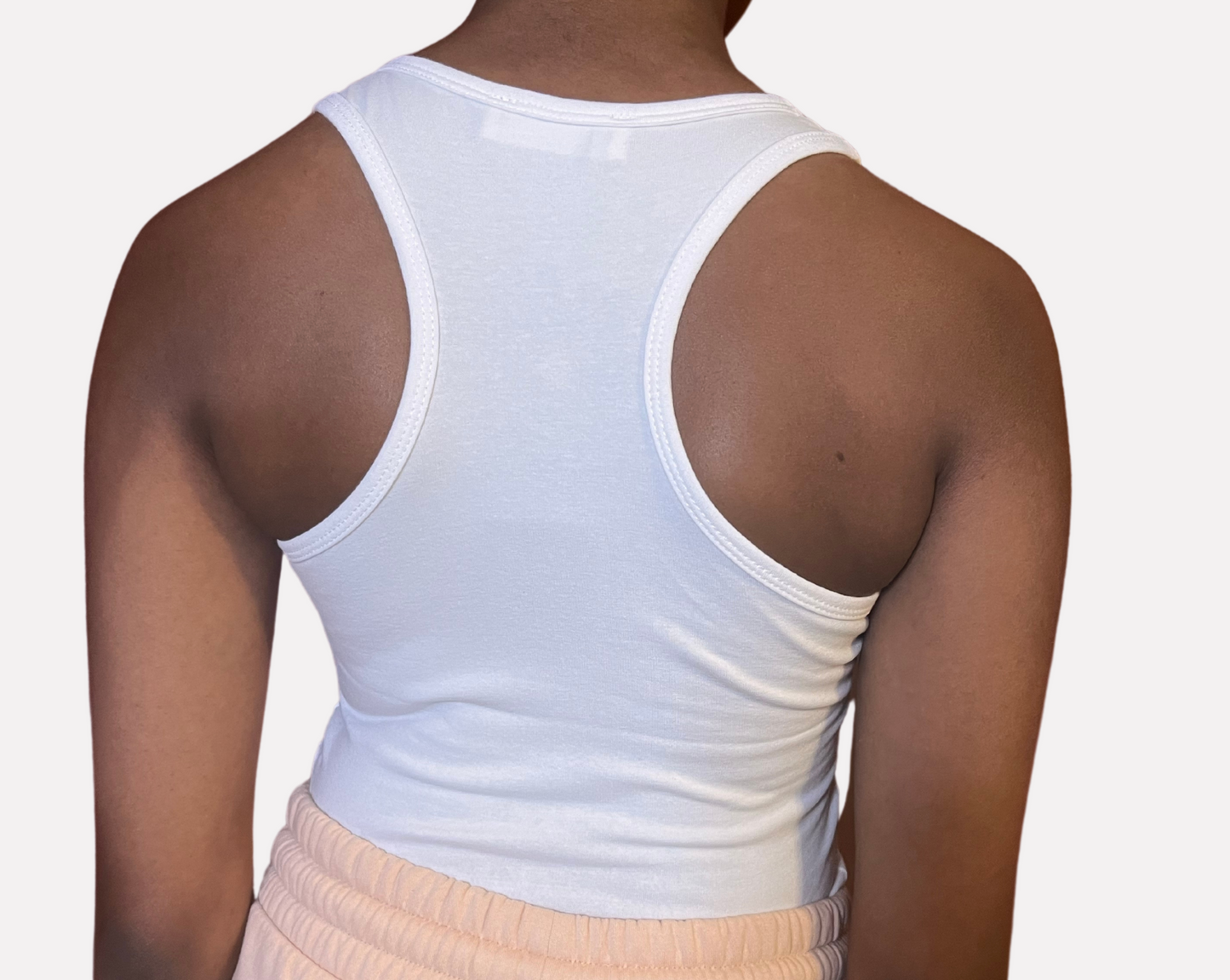 "Catch Me If You Can" Premium Cotton Racerback Bodysuit