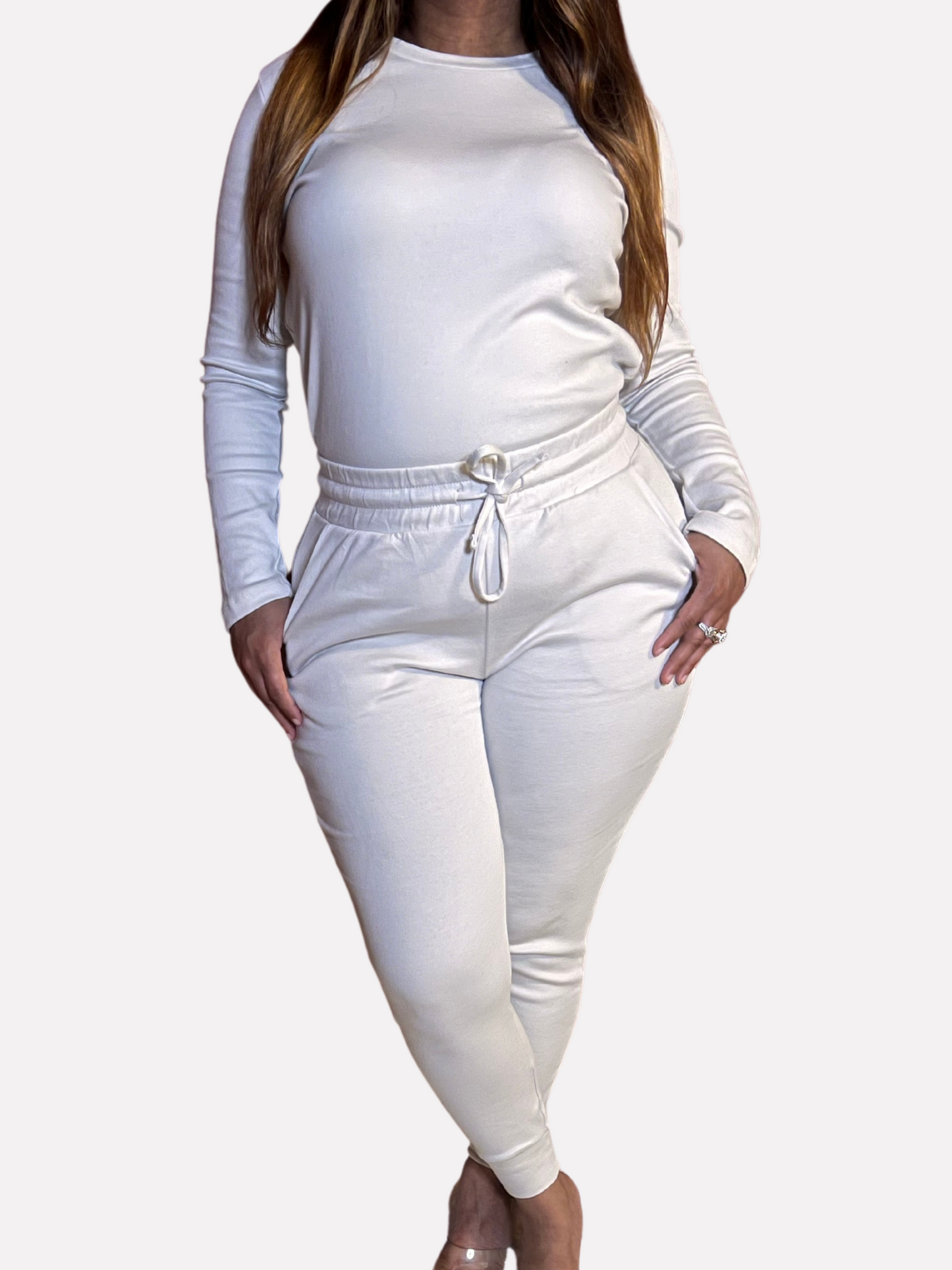 "Comfort Zone" Cotton Jogger Set