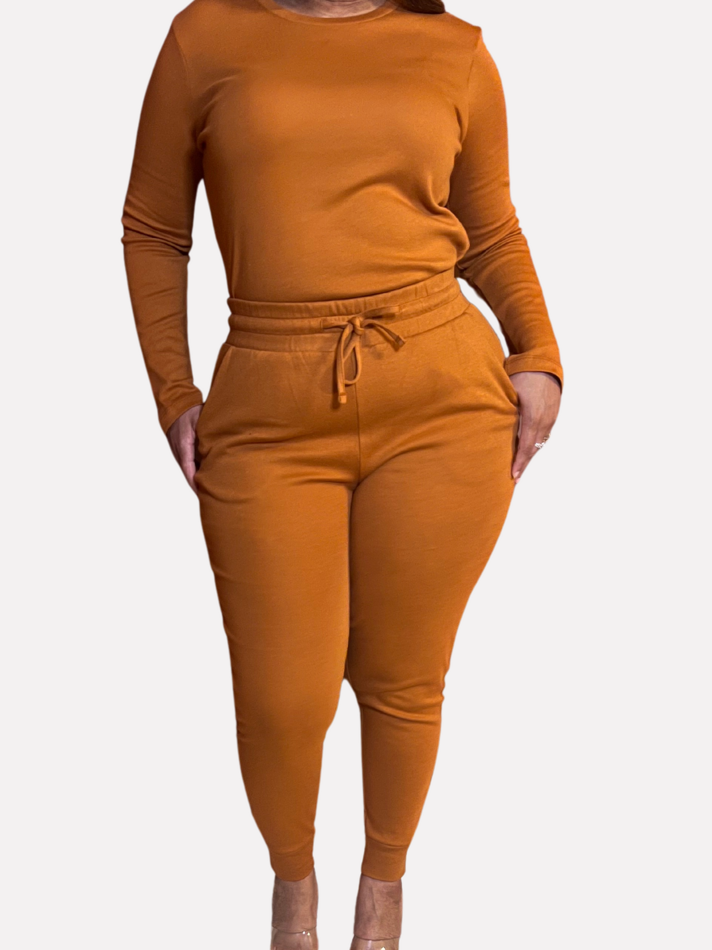 "Comfort Zone" Cotton Jogger Set