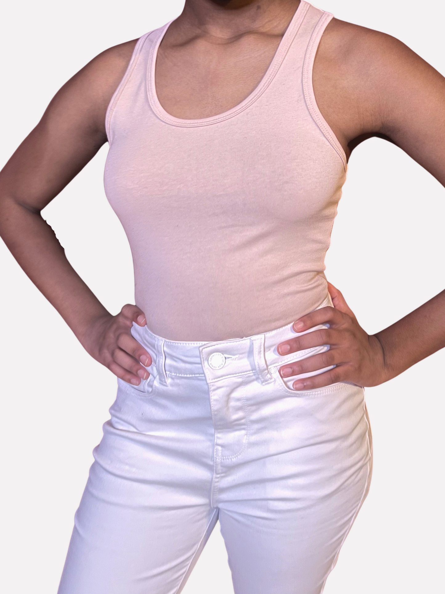 "Catch Me If You Can" Premium Cotton Racerback Bodysuit