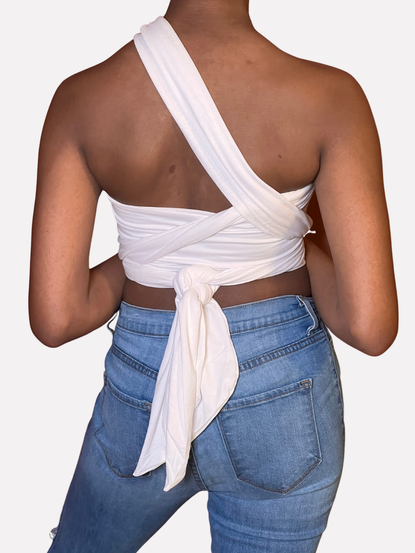 "You Got Me Twisted" Wrap Top
