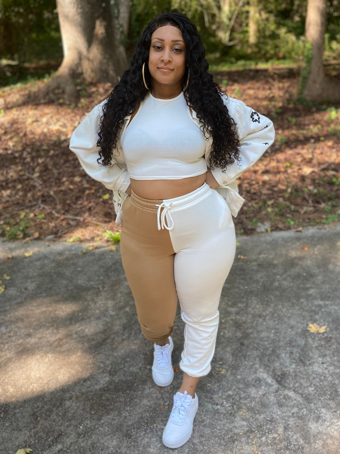 “Color Block Me” Jogger Set