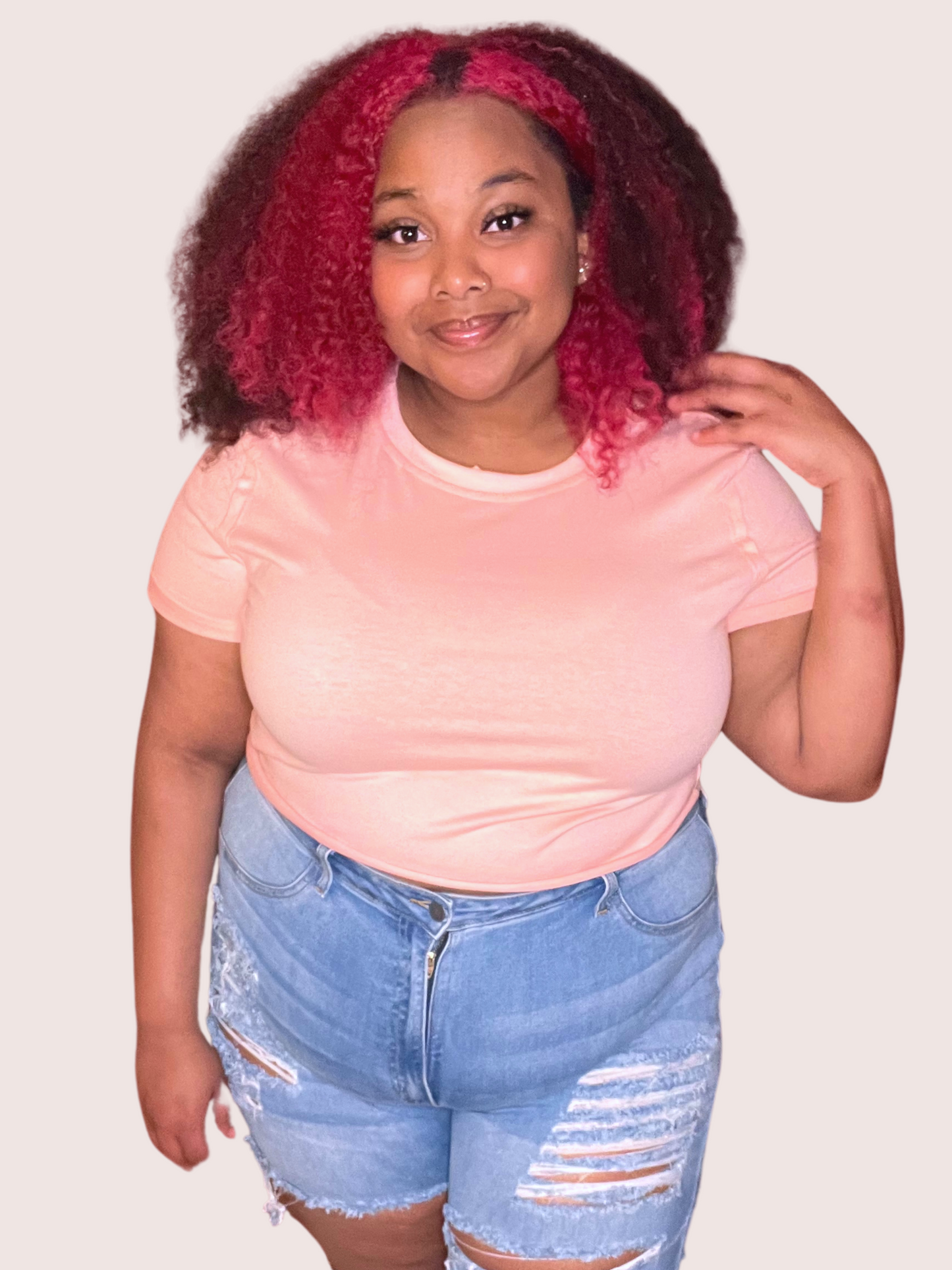 Curvaceously Chic Boxy Crop Top