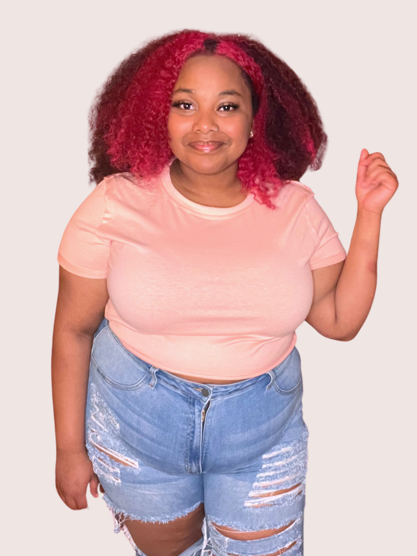 Curvaceously Chic Boxy Crop Top